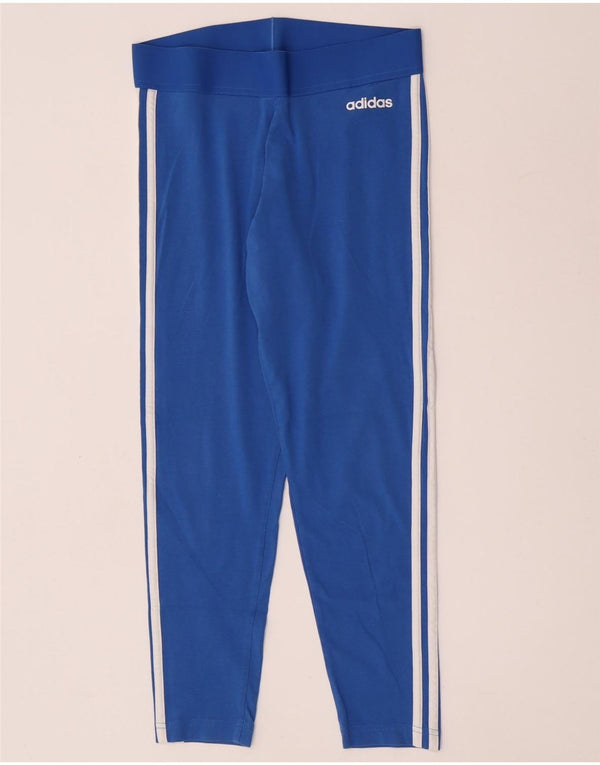 Leggings Adidas da donna UK 12/14 Cotone blu medio