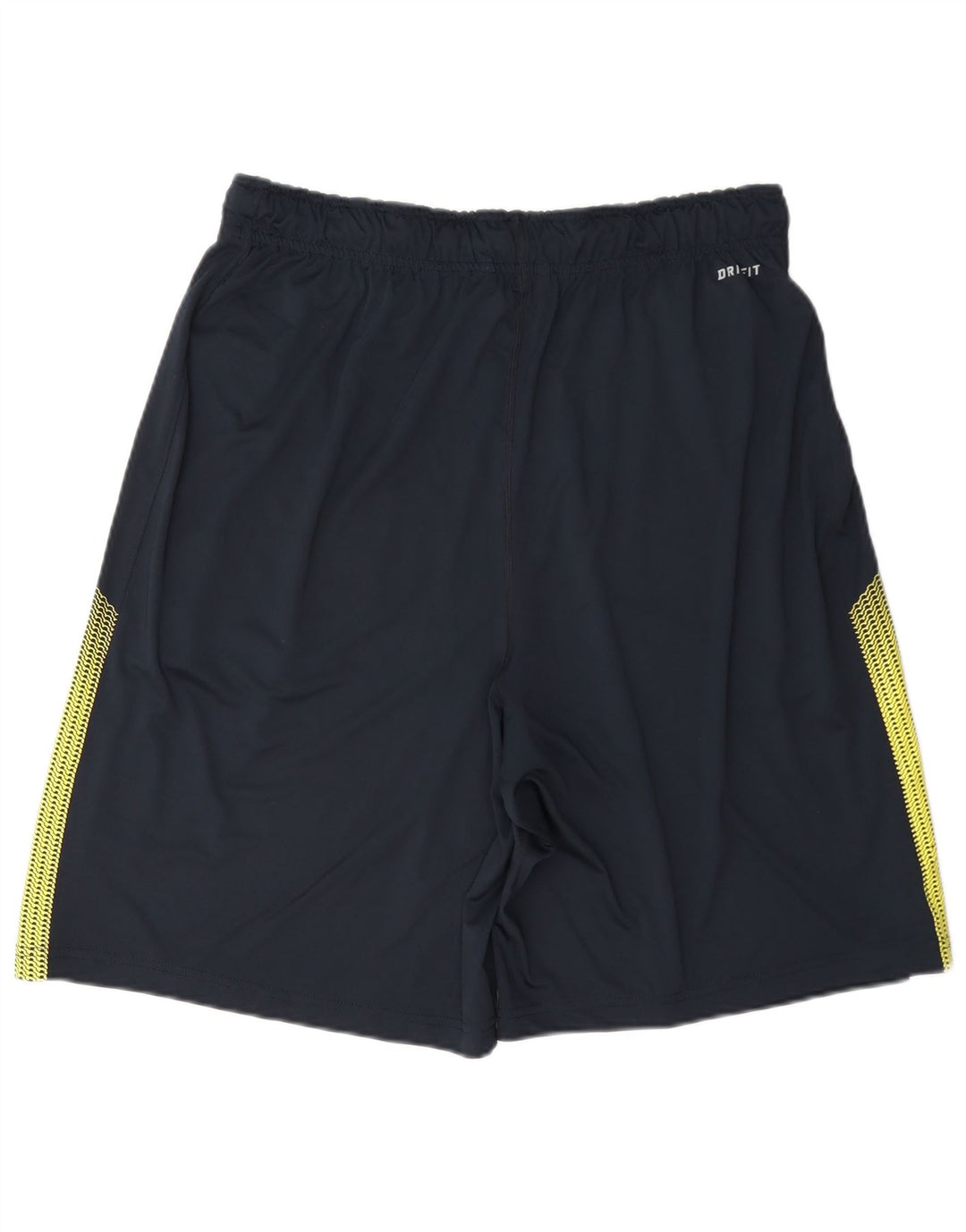 Pantaloncini sportivi Nike Dri Fit da uomo, grandi, in poliestere color block blu navy