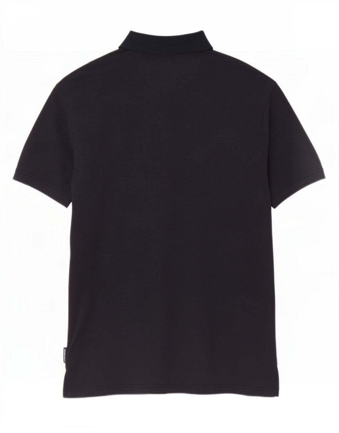 Polo da uomo Armani Exchange in cotone geometrico blu navy medio