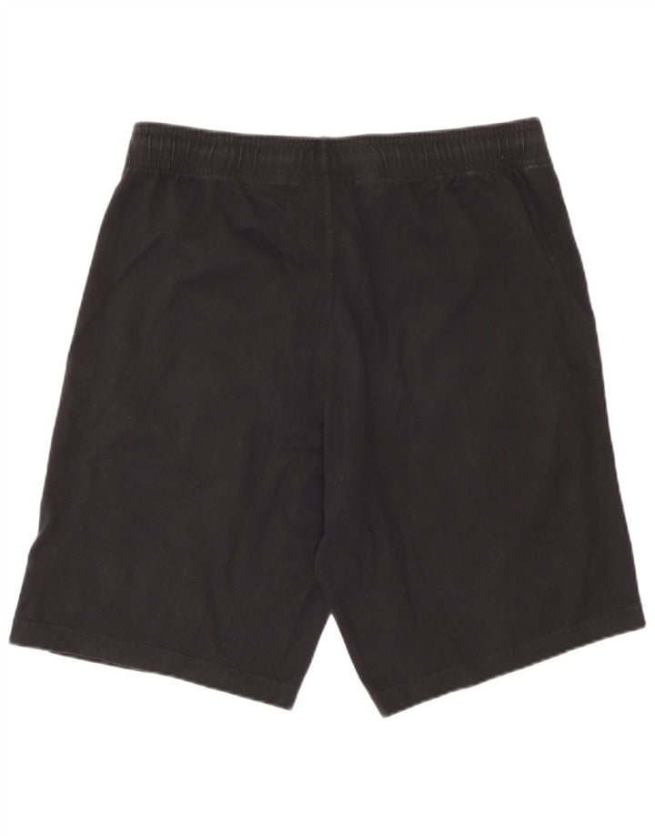 Pantaloncini sportivi da uomo Champion grandi in cotone nero