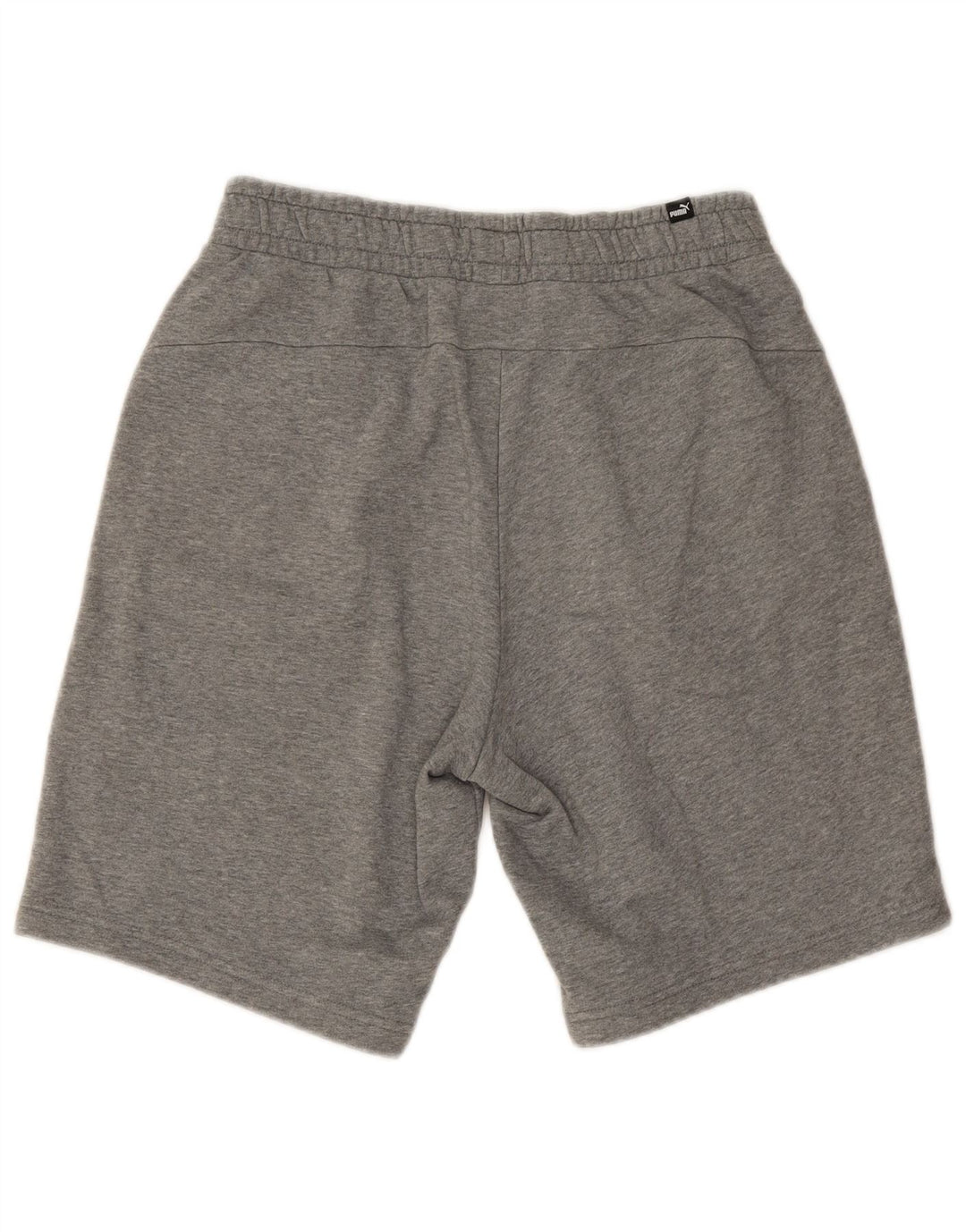 Pantaloncini sportivi da uomo Puma in cotone grigio medio