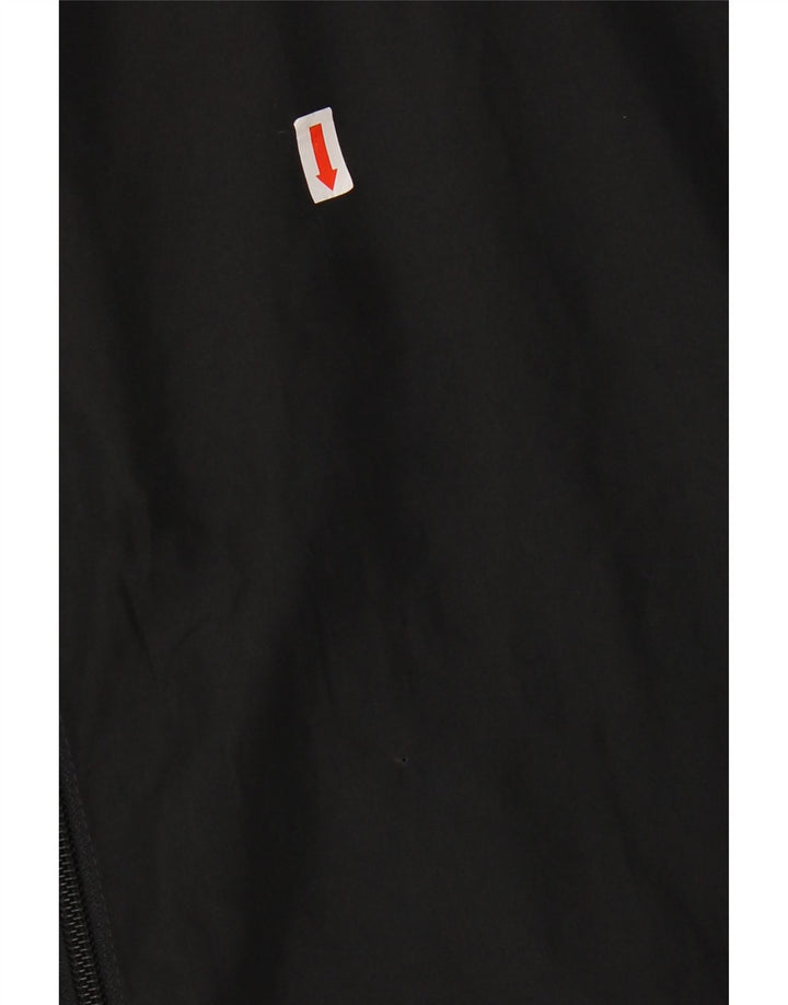 ADIDAS Mens Rain Jacket XL Black Polyester