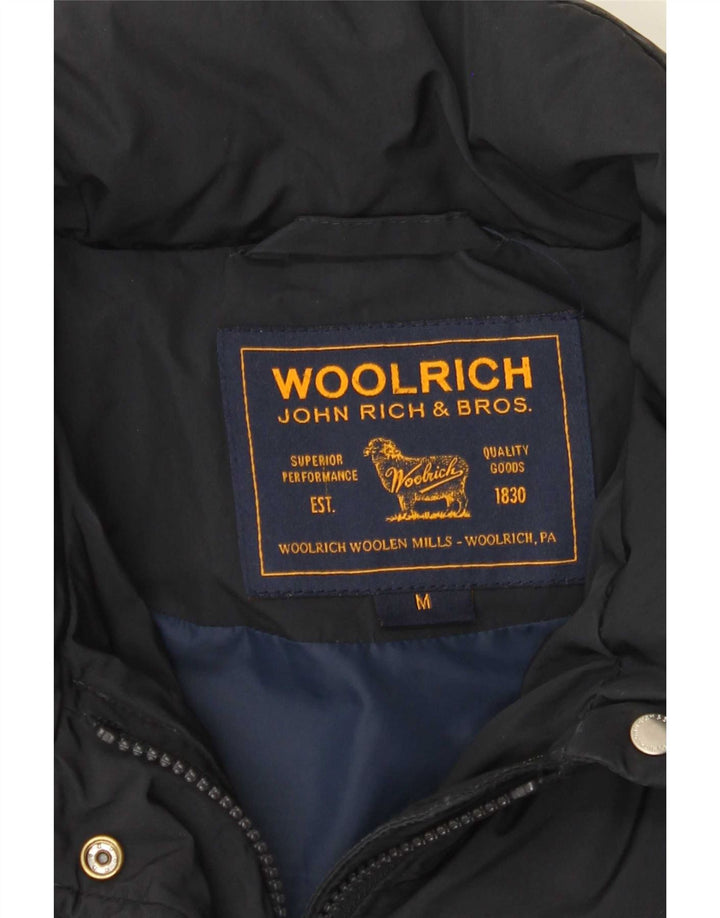 Giacca imbottita da donna Woolrich UK 12 medio blu navy