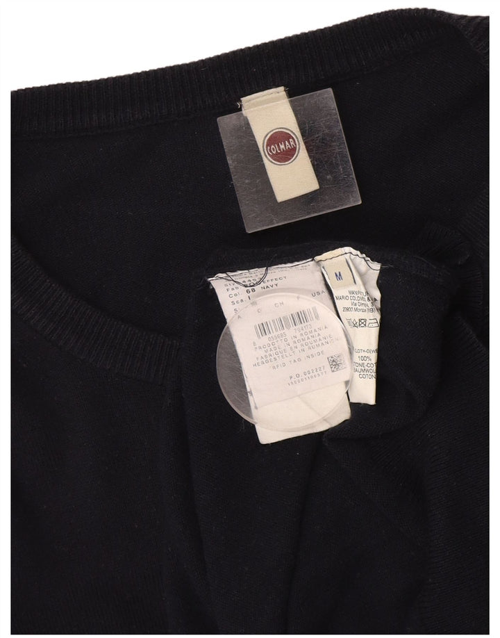 Maglione Colmar da uomo con scollo a barca, blu navy medio