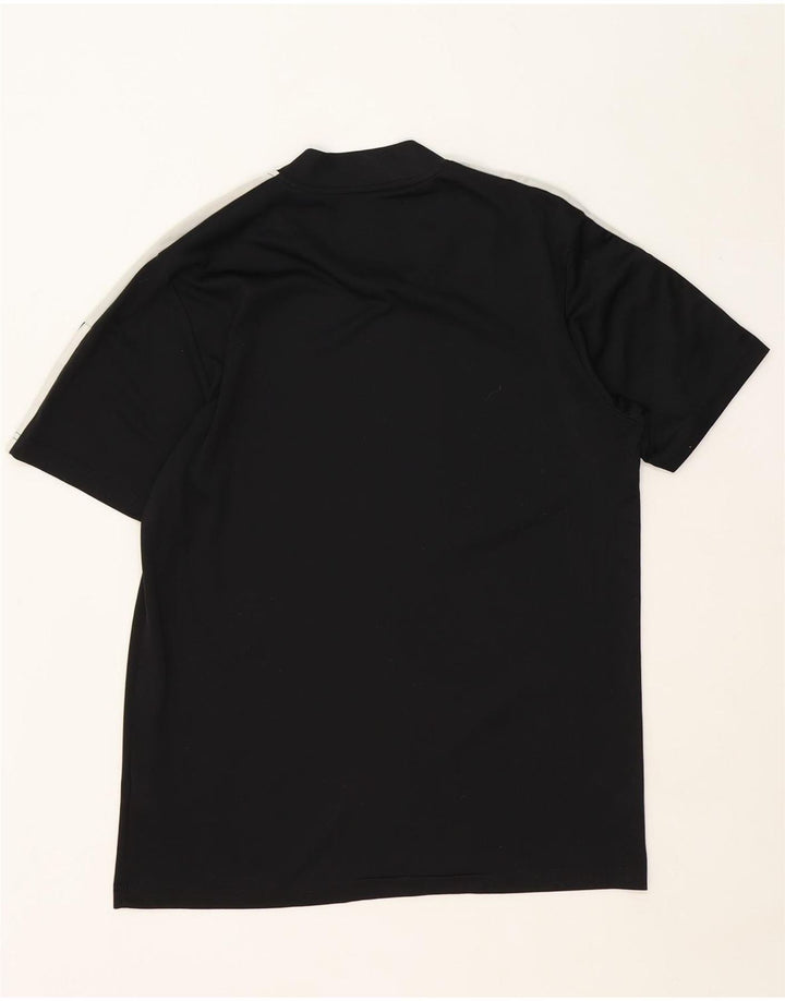 T-shirt Adidas Aeroready da uomo Top in poliestere color block medio nero