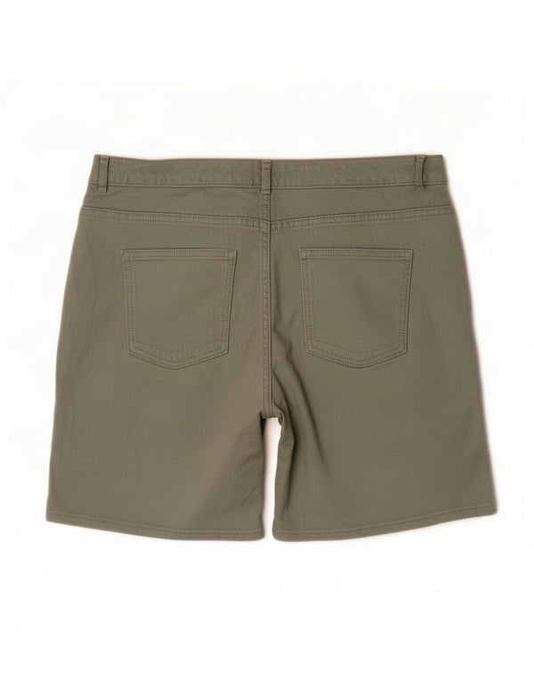 Pantaloncini di jeans da donna Fat Face UK 12 Medium W30 Cotone verde