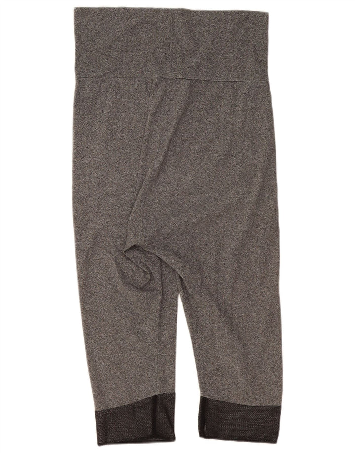 Leggings Capri da donna Freddy IT 46 grande cotone chiazzato grigio