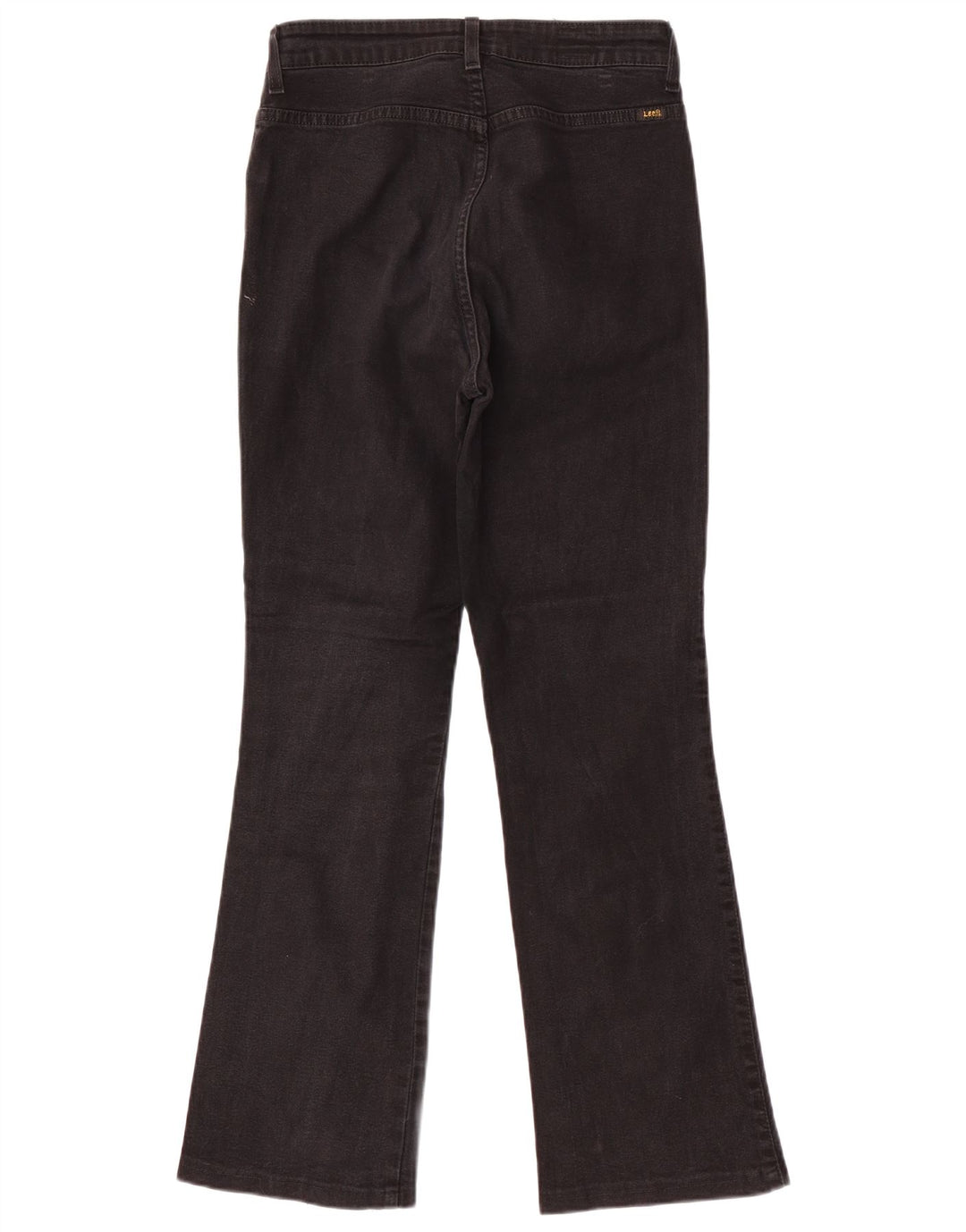 Jeans Bootcut a vita alta da donna Lee W31 L30 cotone nero