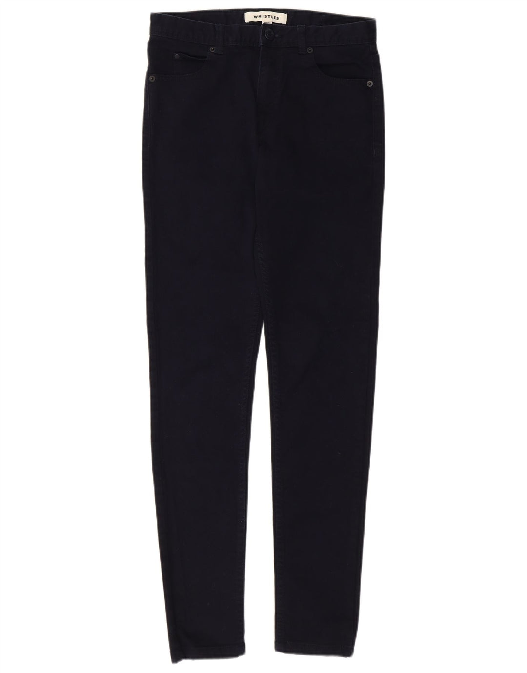 Jeans skinny da donna WHISTLE W28 L29 cotone blu navy