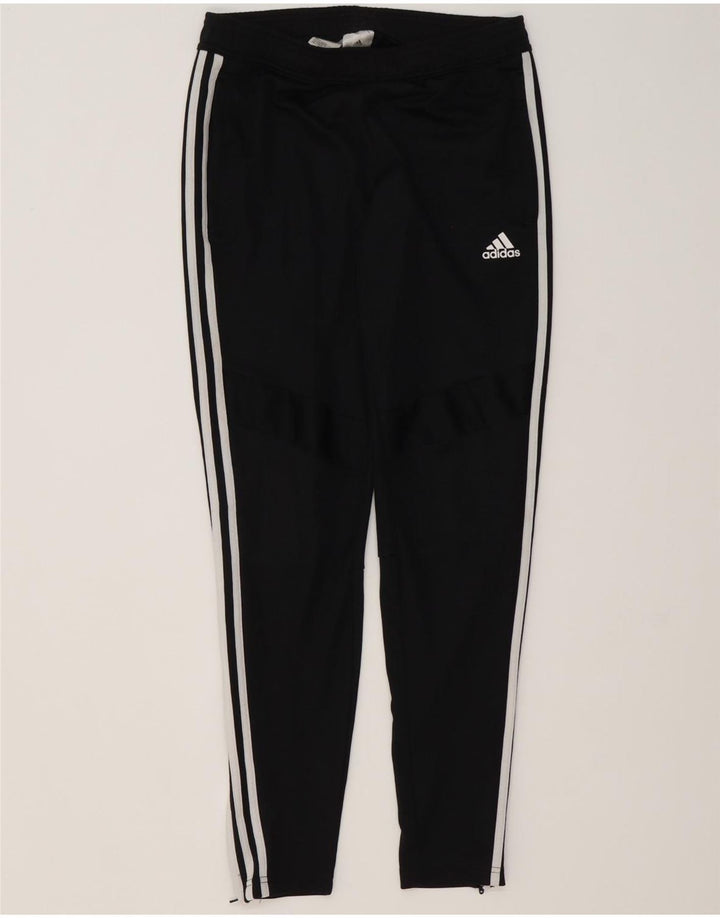 Pantaloni da tuta da uomo Adidas Small neri in poliestere