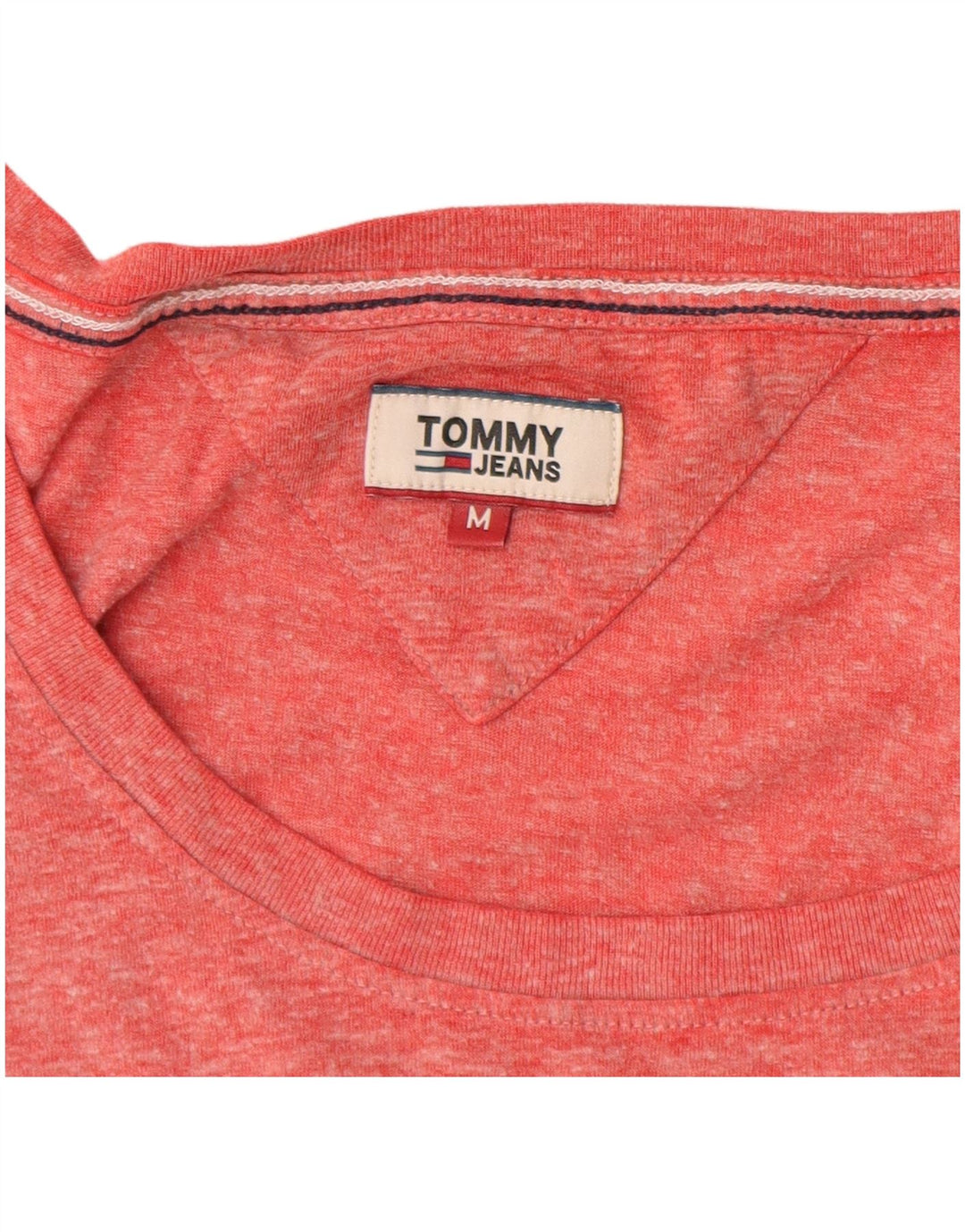 TOMMY HILFIGER T-shirt da donna Top UK 12 Rosa medio