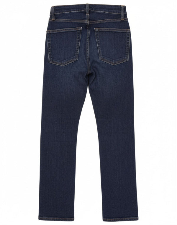 Jeans dritti da donna Zara EU 34 2XS W24 L25 Cotone blu navy