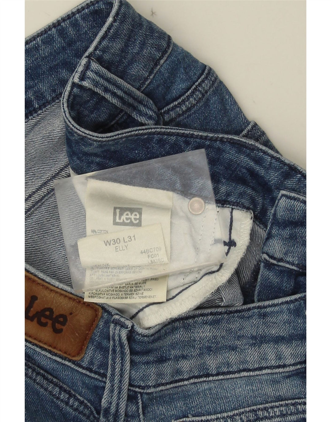 Jeans Lee Elly Slim da donna W30 L31 cotone blu