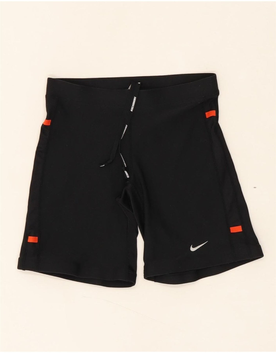 NIKE Womens Dri Fit Sport Shorts UK 12 Medium  Black Polyester Vintage Nike and Second-Hand Nike from Messina Hembry 