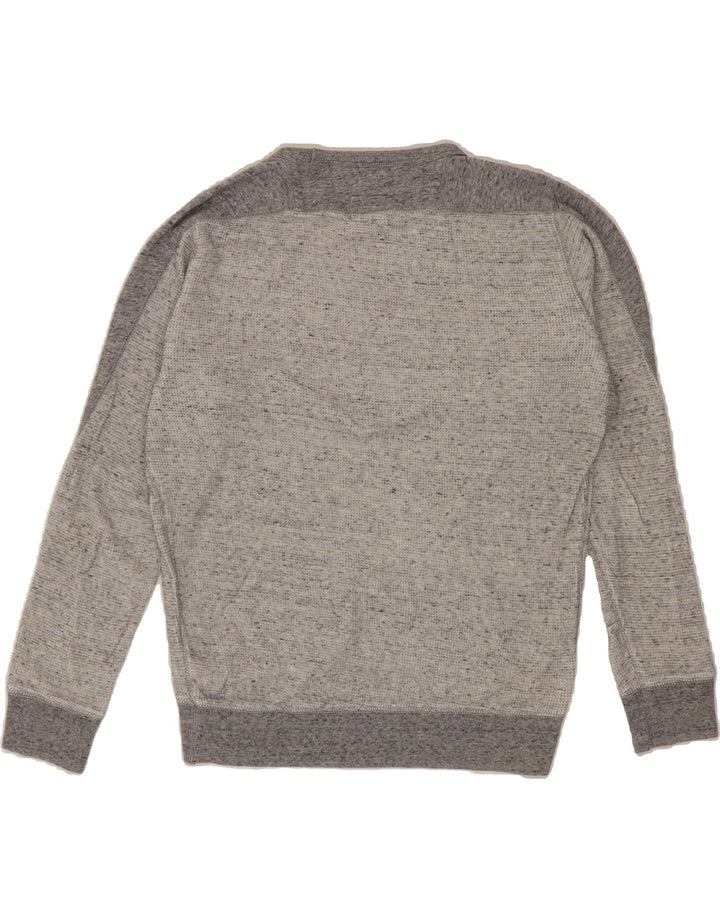 DIESEL Mens Sweatshirt Jumper Medium Grey Flecked Cotton Vintage Diesel and Second-Hand Diesel from Messina Hembry 