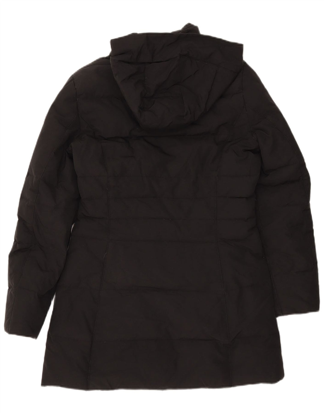 Cappotto imbottito con cappuccio da donna Woolrich UK 10 piccolo nero