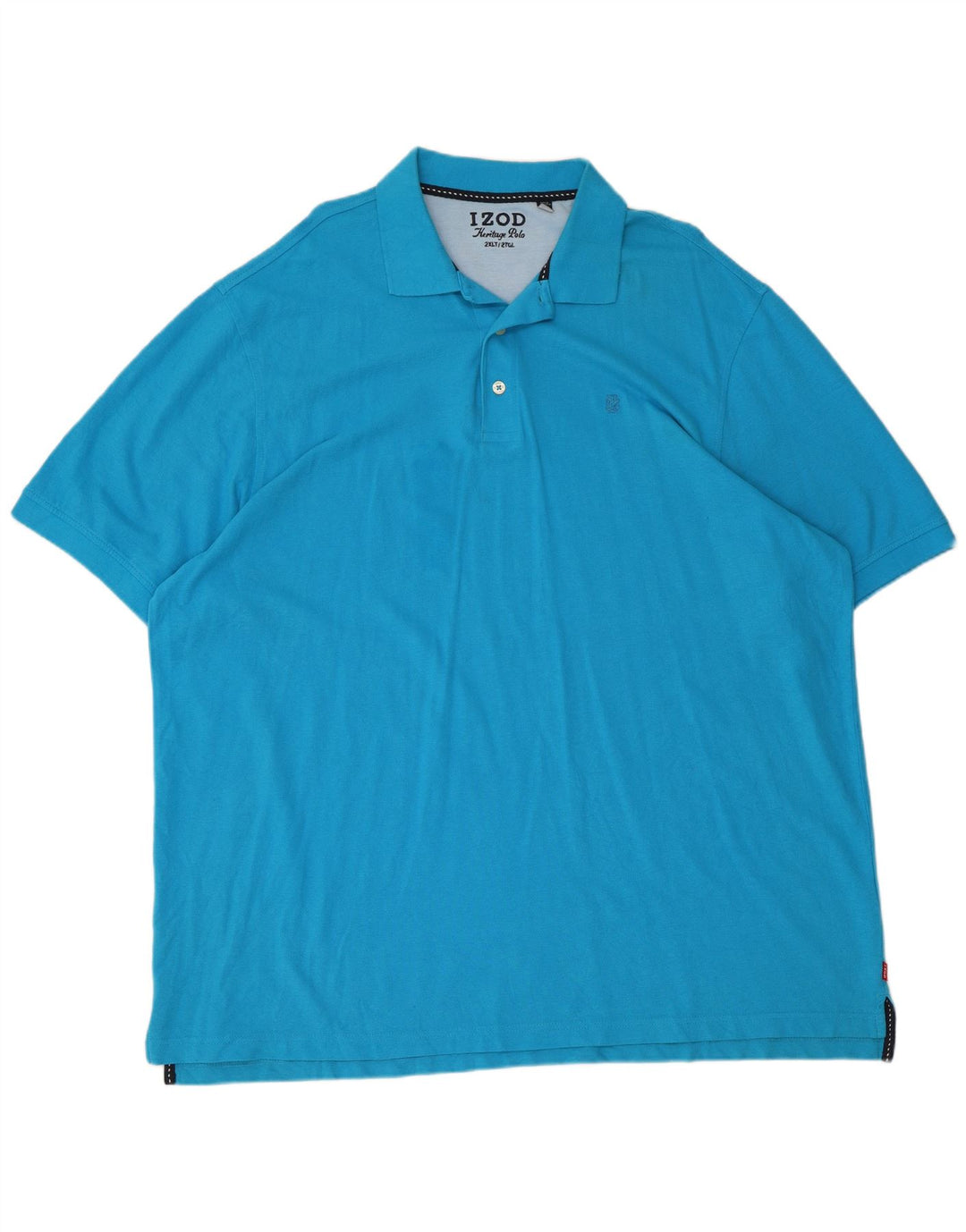 Polo alta da uomo Izod 2XL in cotone blu