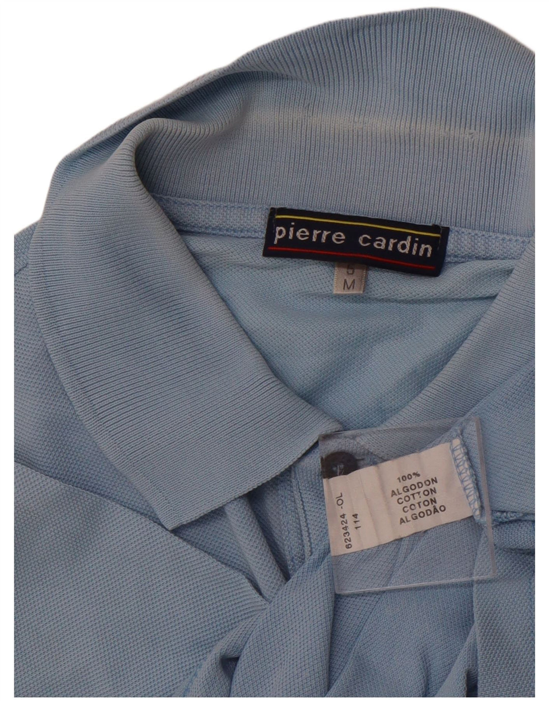 Polo Uomo PIERRE CARDIN Blu Medio Cotone