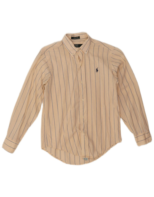 Polo Ralph Lauren Camicia da bambino 11-12 anni in cotone a righe beige