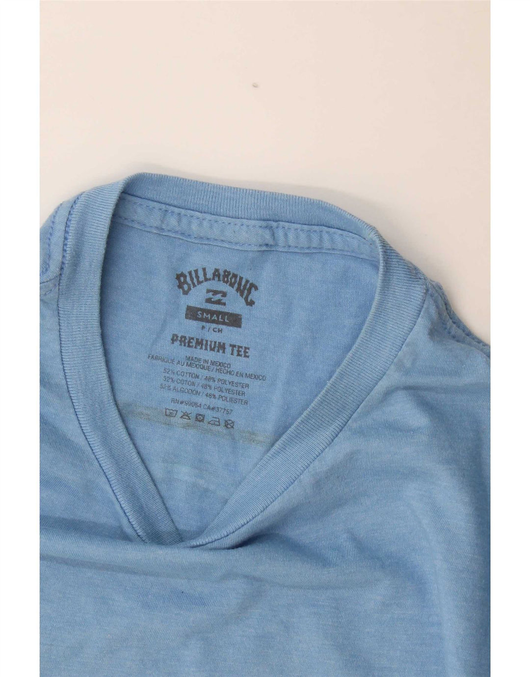Maglietta grafica da uomo Billabong Top piccola in cotone blu