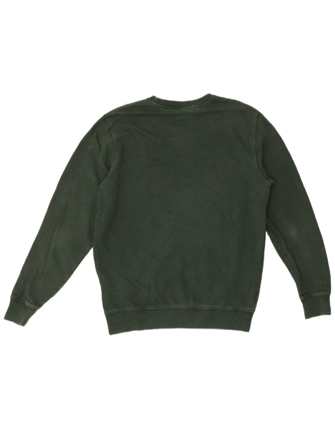 Felpa con grafica da uomo Vans, piccola, in cotone verde