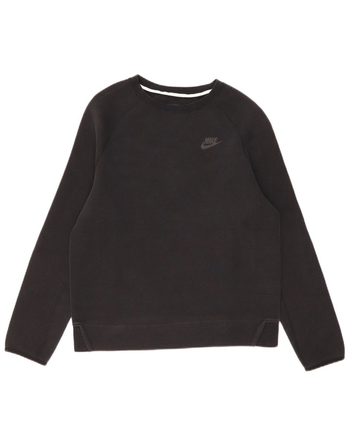 Felpa Nike Ragazzo Maglione 13-14 Anni XL Cotone Nero