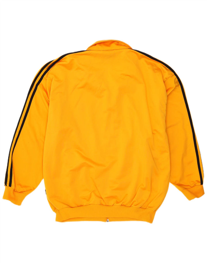 Giacca da tuta da uomo Adidas UK 42/44 Large Giallo Poliestere