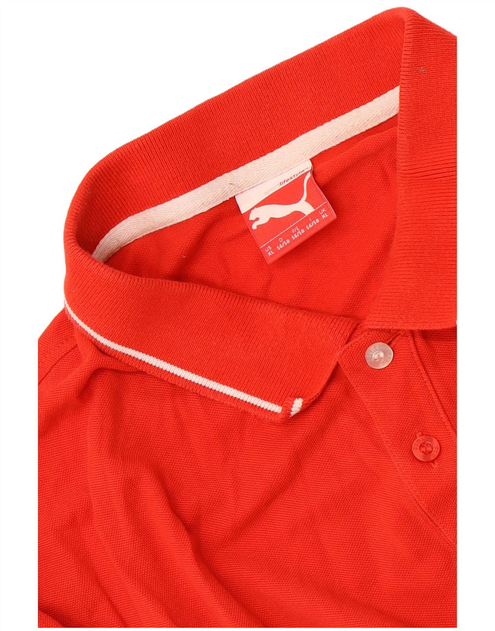 Polo Puma Uomo XL Rossa