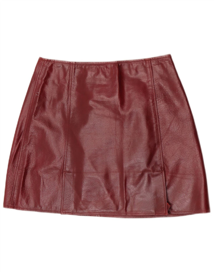 Minigonna in pelle da donna Conbipel IT 44 media W27 pelle marrone