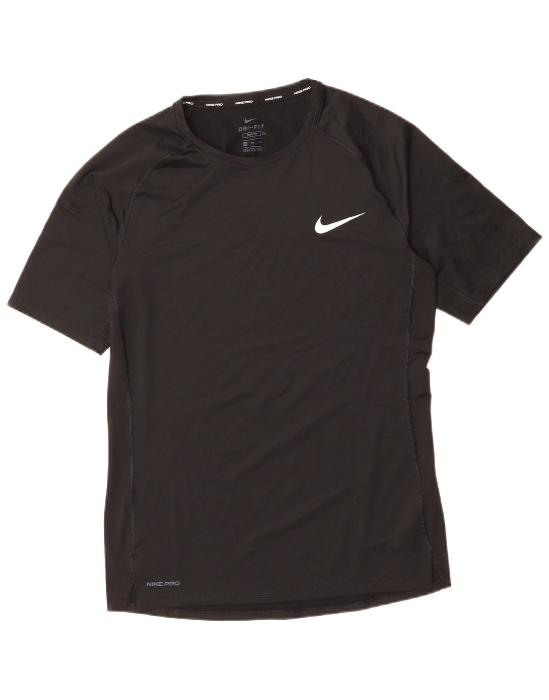 T-shirt attillata da uomo NIKE Top 2XL poliestere nero