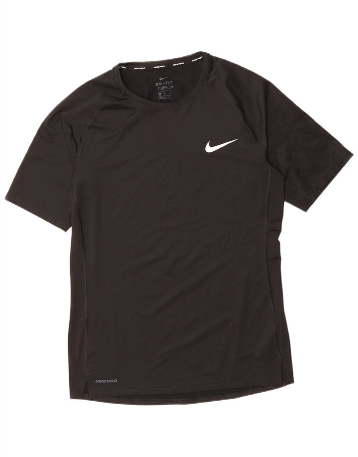 T-shirt attillata da uomo NIKE Top 2XL poliestere nero