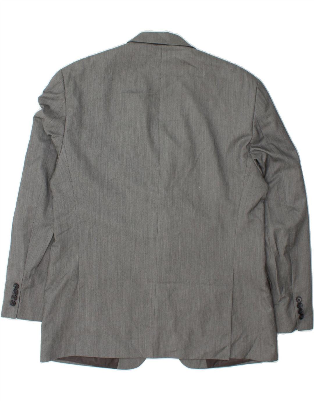 MICHAEL KORS Mens 2 Button Blazer Jacket UK 42 XL Grey Polyester Vintage Michael Kors and Second-Hand Michael Kors from Messina Hembry 
