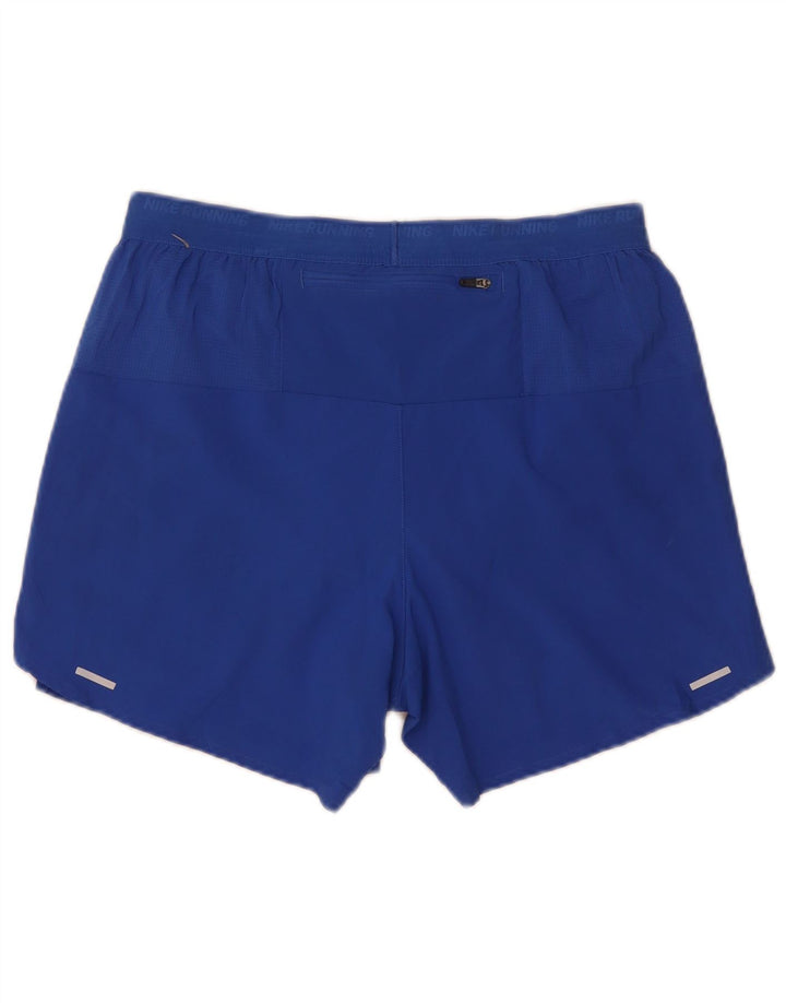 Pantaloncini sportivi Nike Dri Fit Graphic da ragazzo 10-11 anni in poliestere blu medio