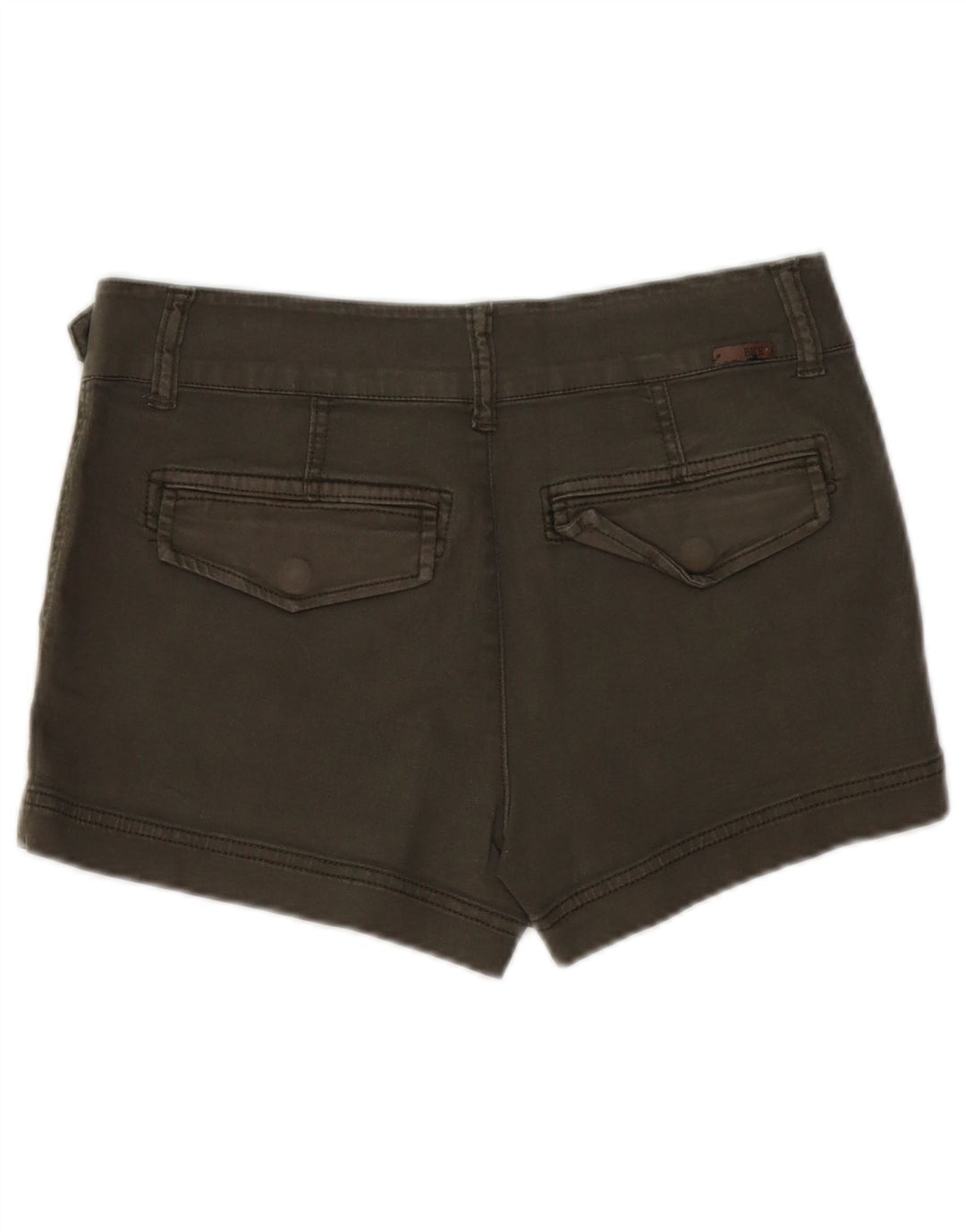 Pantaloncini di jeans da donna BKE W27 piccoli in cotone kaki