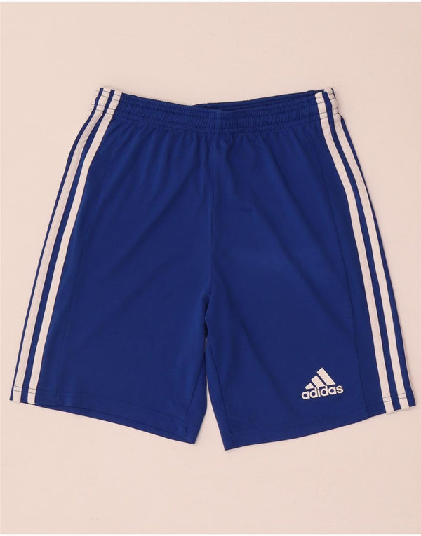 Pantaloncini sportivi Adidas Aeroready da bambino 13-14 anni in poliestere blu