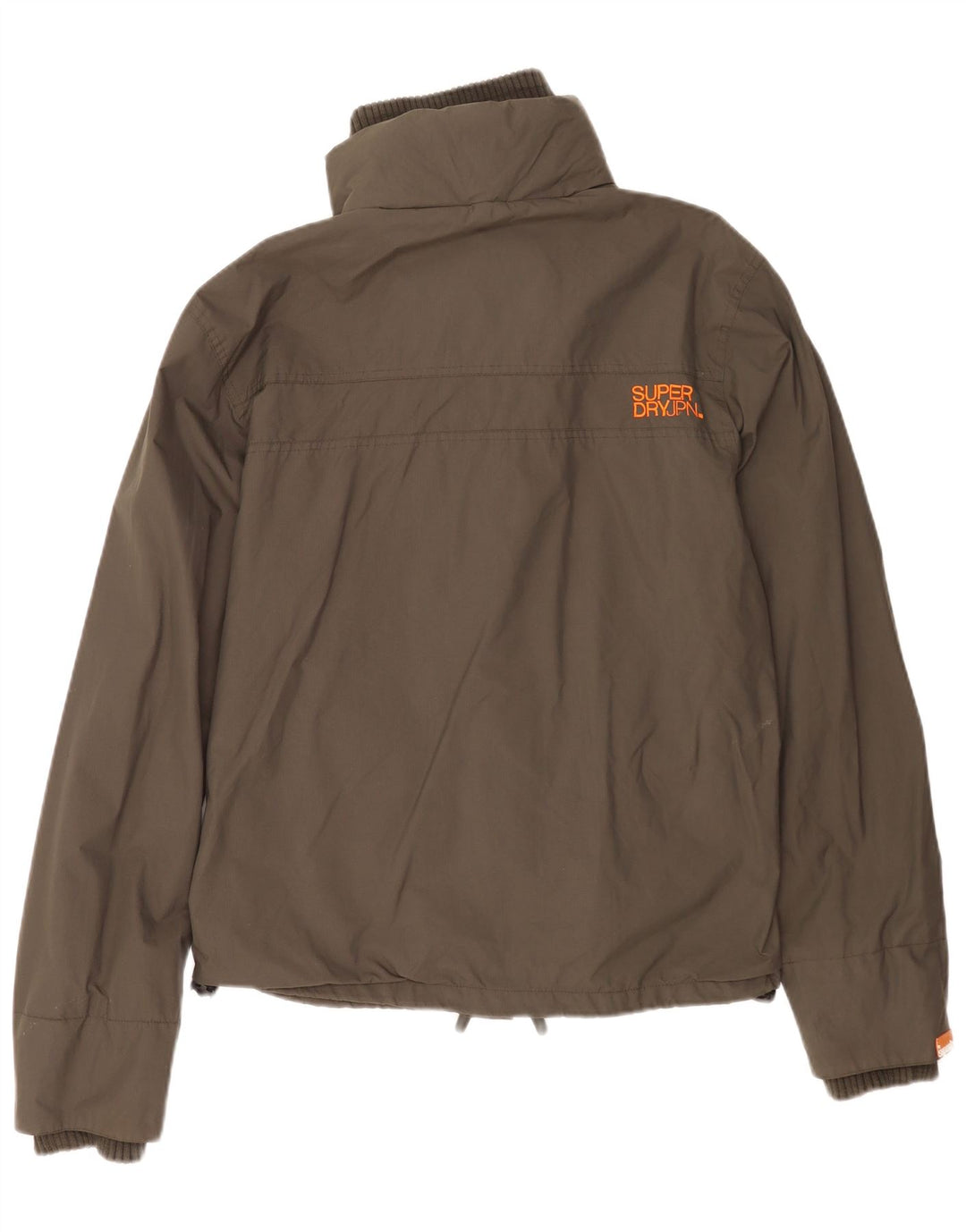 Giacca antipioggia da donna Superdry UK 18 XL nylon kaki
