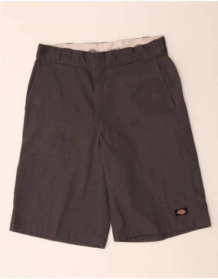 Dickies Pantaloncini cargo larghi da uomo W34 Large in poliestere blu navy