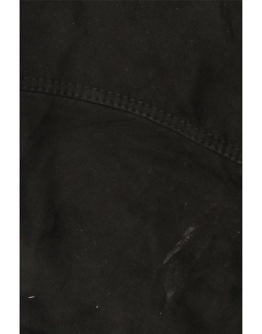 Giacca in shearling vintage da uomo IT 50 grande in shearling nero