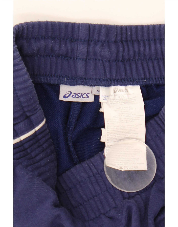 Pantaloni da tuta da uomo Asics Joggers medi in cotone blu navy