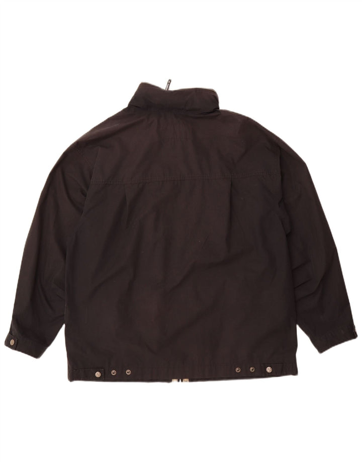 Giacca antipioggia da uomo Jack Wolfskin UK 40 grande poliestere nero