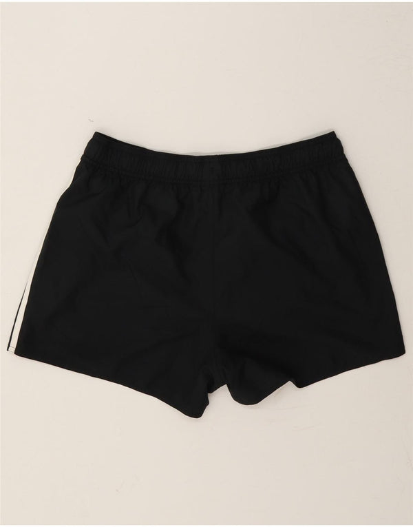 Pantaloncini sportivi da uomo Adidas medi neri in poliestere