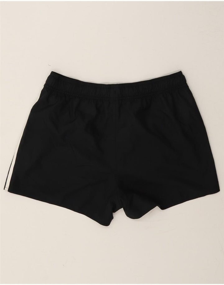 Pantaloncini sportivi da uomo Adidas medi neri in poliestere