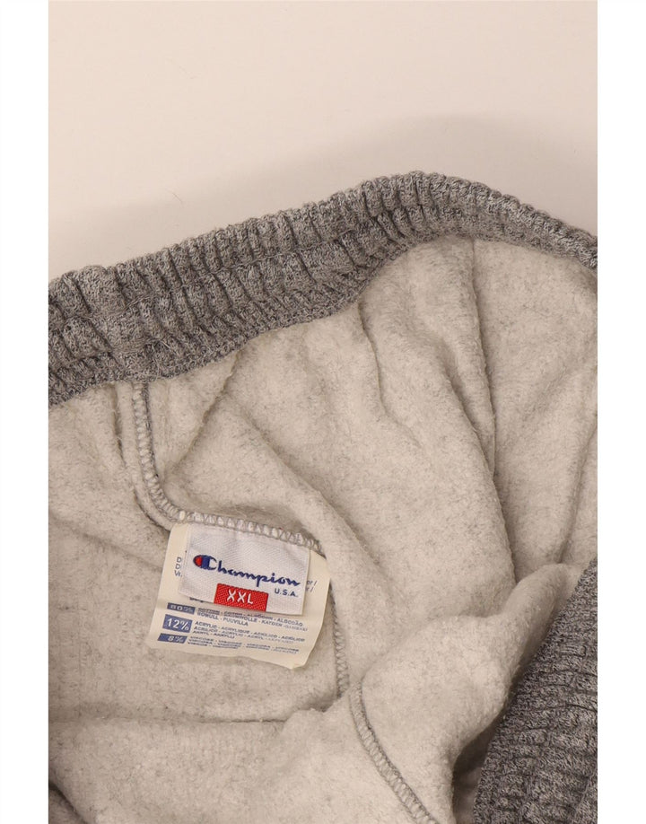Pantaloni da tuta da uomo Champion 2XL Cotone chiazzato grigio