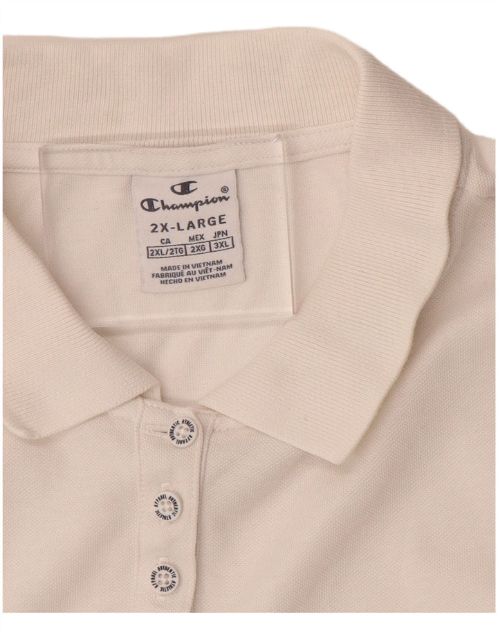 Polo da donna CHAMPION UK 20 2XL Bianca