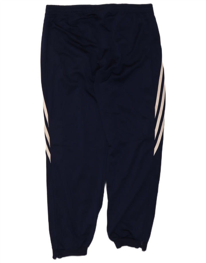Pantaloni da tuta da uomo Adidas Joggers grandi in poliestere blu navy