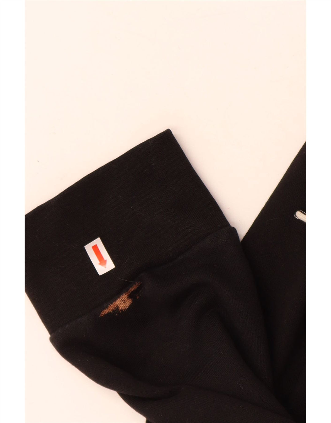 ELLESSE Felpa con cappuccio grafica da uomo Heritage XL in cotone nero