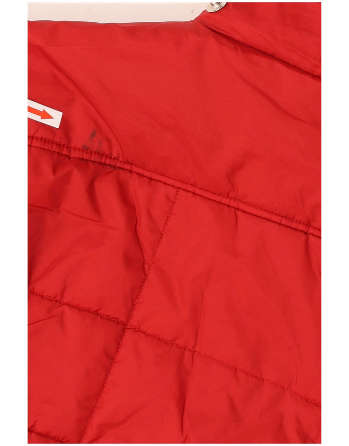 Giacca imbottita Trafaluc da donna Zara UK 16 grande rossa