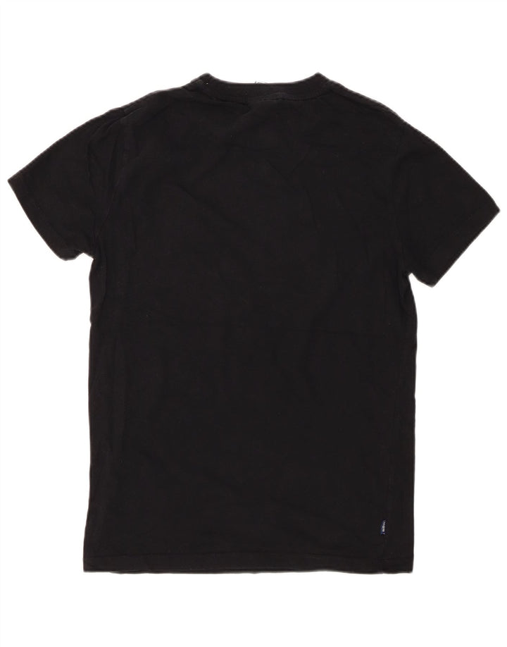 T-shirt da uomo Superdry Top Small in cotone nero