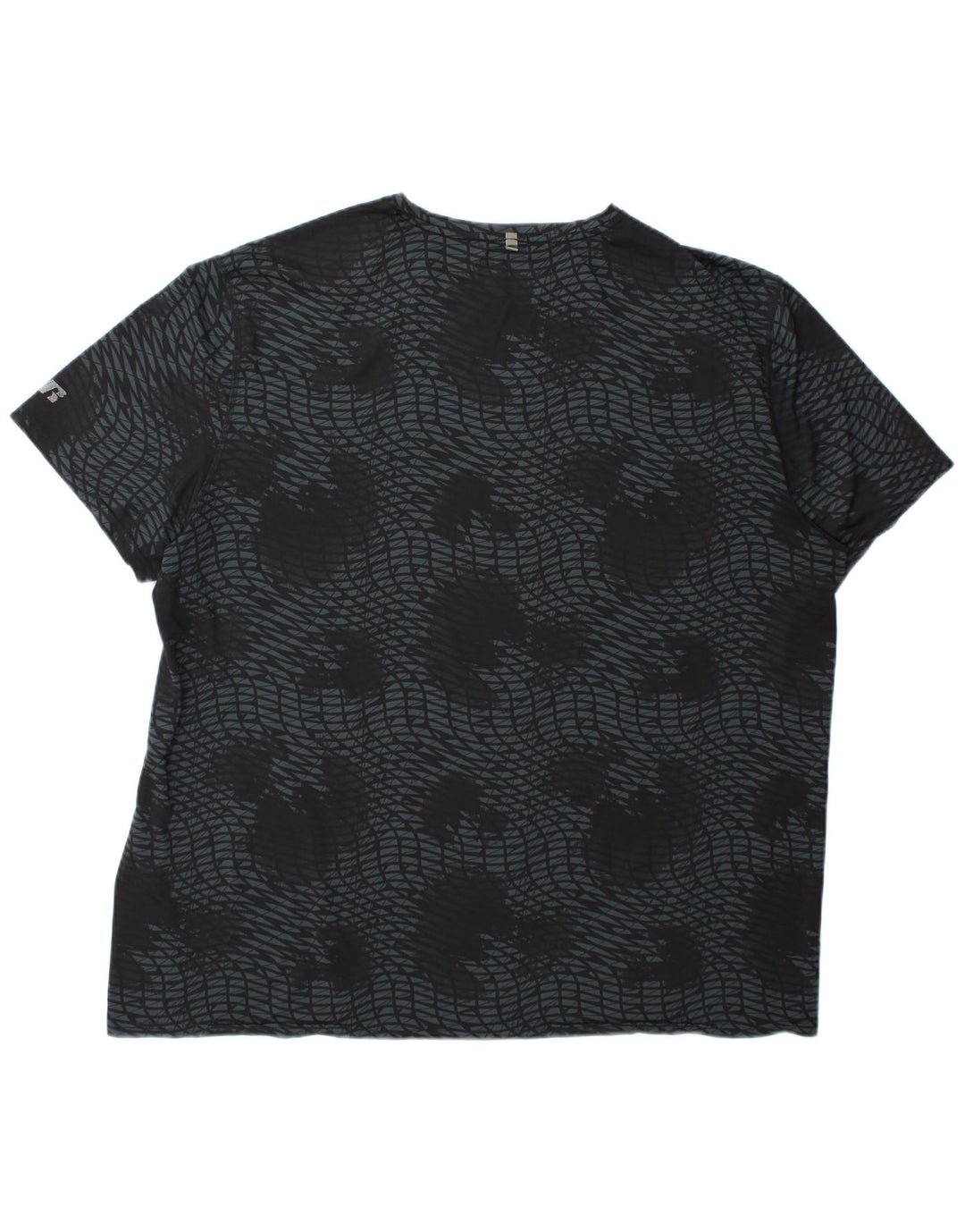 T-shirt Dri-Power da uomo RUSSELL ATHLETIC 2XL poliestere geometrico grigio