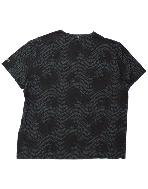 T-shirt Dri-Power da uomo RUSSELL ATHLETIC 2XL poliestere geometrico grigio